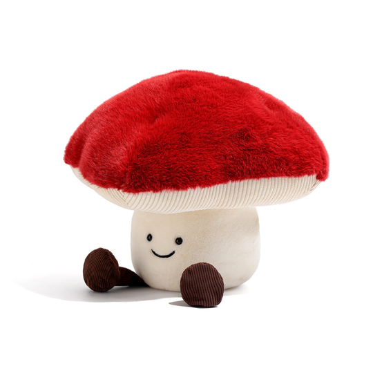 MushroomCuddle – Rode Paddenstoel Knuffel