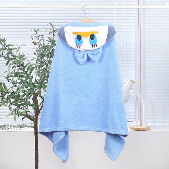 SnuggleHood – Geborduurde Babybadcape