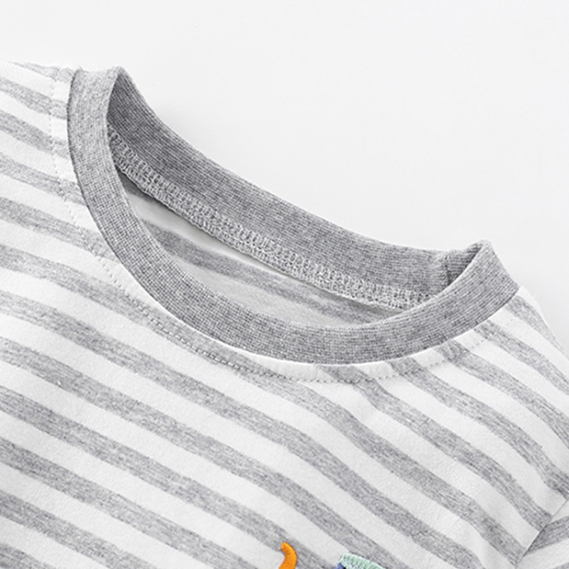 Henrik – Tractor Streep T-shirt