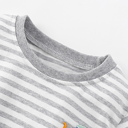 Henrik – Tractor Streep T-shirt