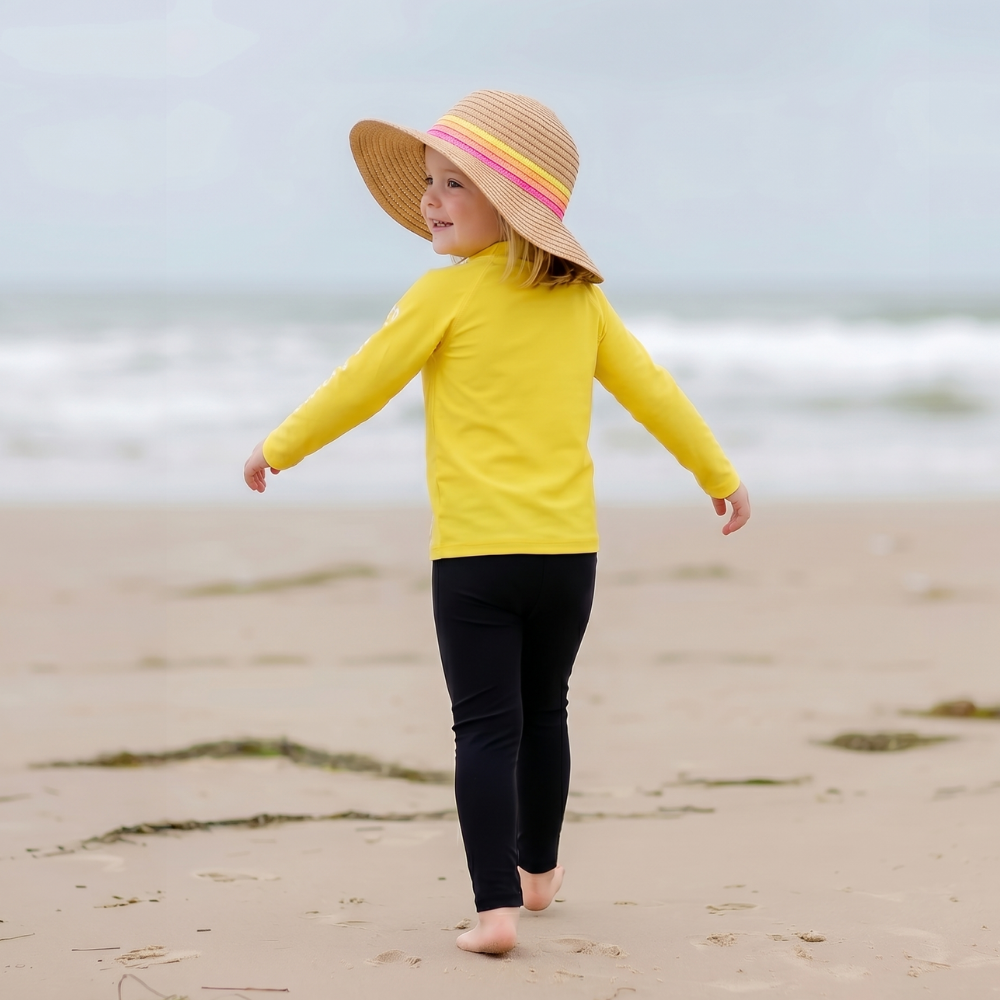 WaveGuard – Kinder Surfshirt met Lange Mouwen en UPF 50+