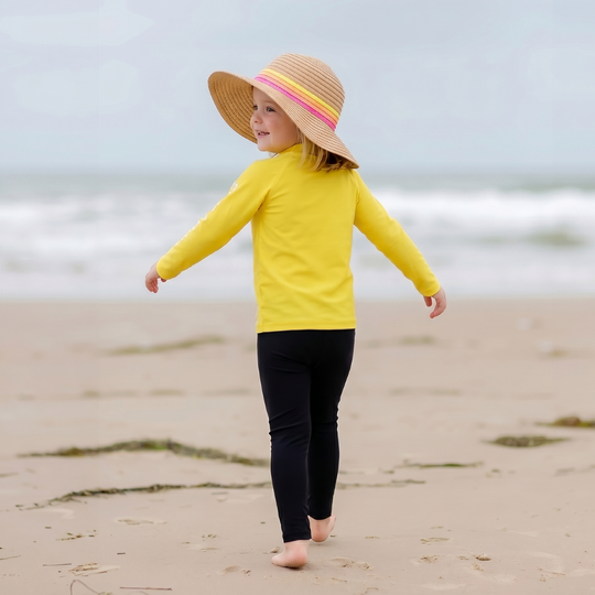 WaveGuard – Kinder Surfshirt met Lange Mouwen en UPF 50+