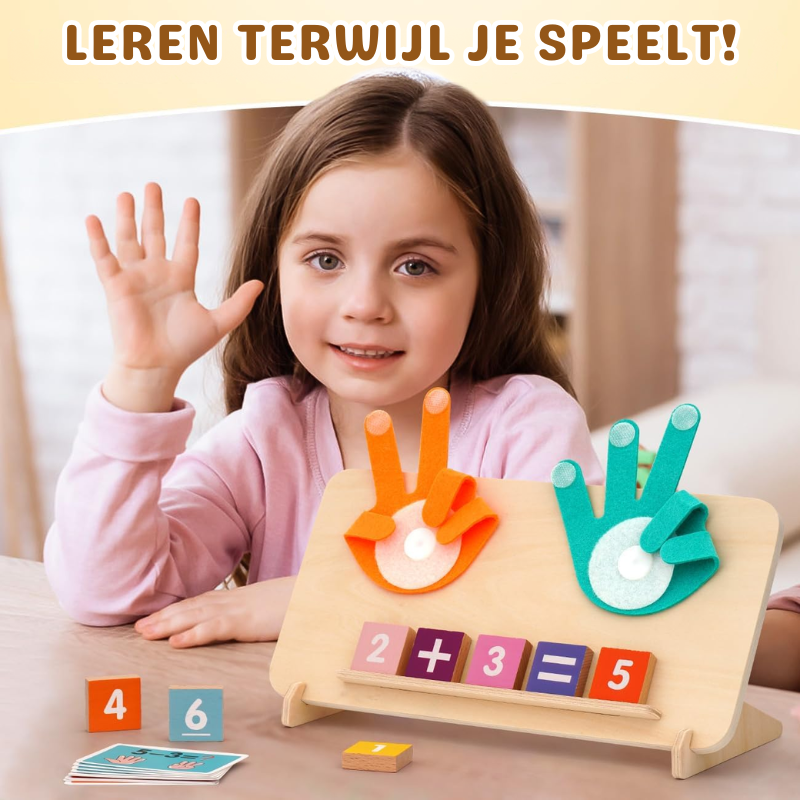 Count & Match™ Educatief Telspel – 13-delige Cijfer Set