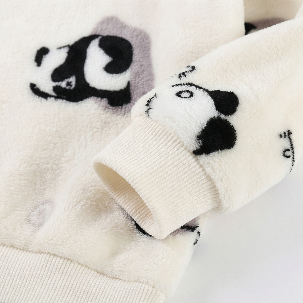 PandaDreams – 2-delige Meisjes Panda Fleece Pyjama