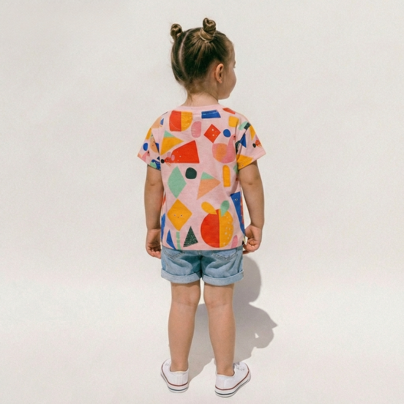 Elva – Geometrisch Dieren T-shirt