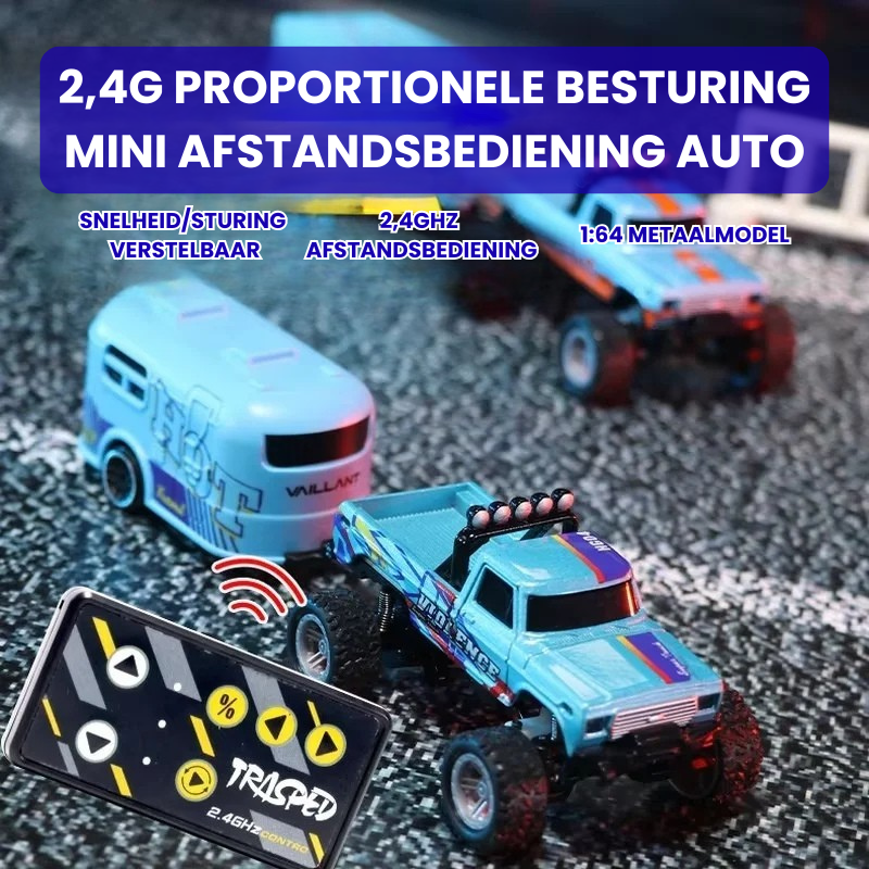 RaceBuddy™ – Mini RC Race Truck – Snelheid & Wendbaarheid in Je Handpalm