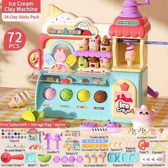 ClayCream – Klei IJsmaker Speelset