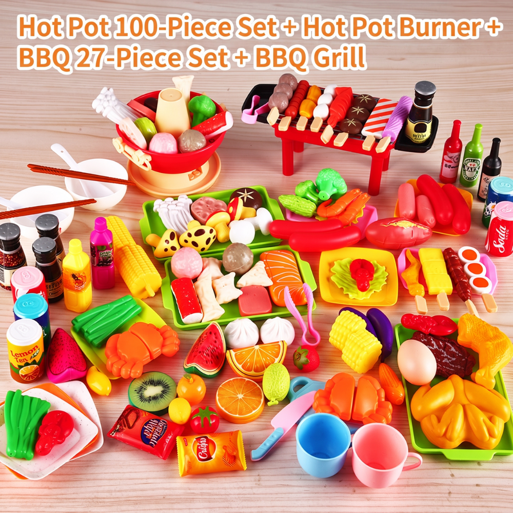 SmulFestijn – Speelgoed Hotpot- en Barbecueset