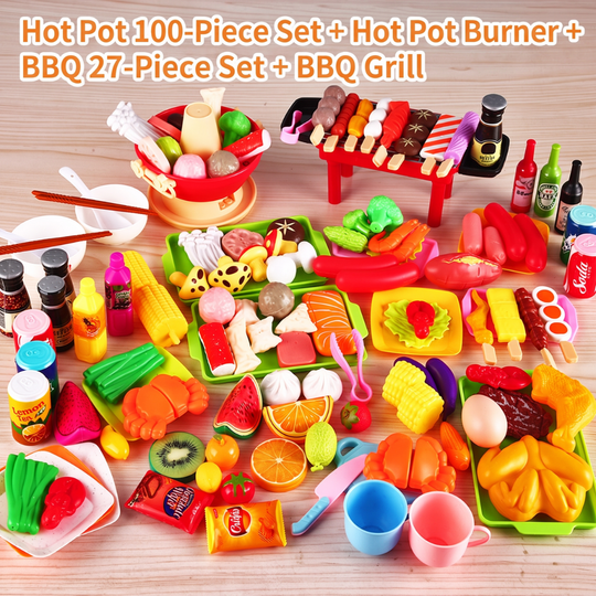 SmulFestijn – Speelgoed Hotpot- en Barbecueset