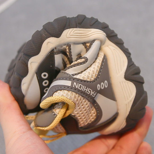 TrailFlex – Ademend Kinder Sneakers met Antislip Zool en Elastische Sluiting