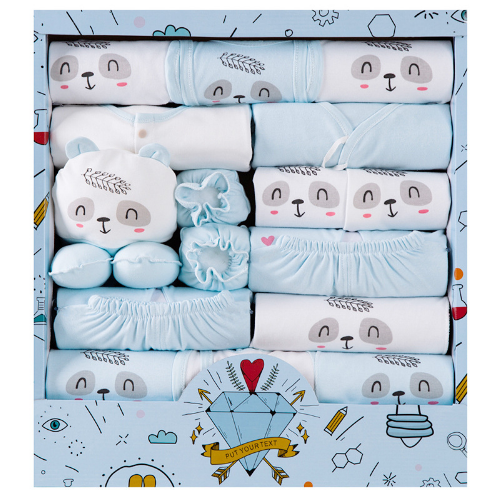 PandaNest – Baby Cadeauset van Katoen