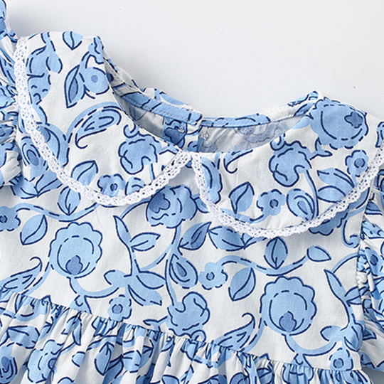Embla – Bloemen Kraag T-shirt