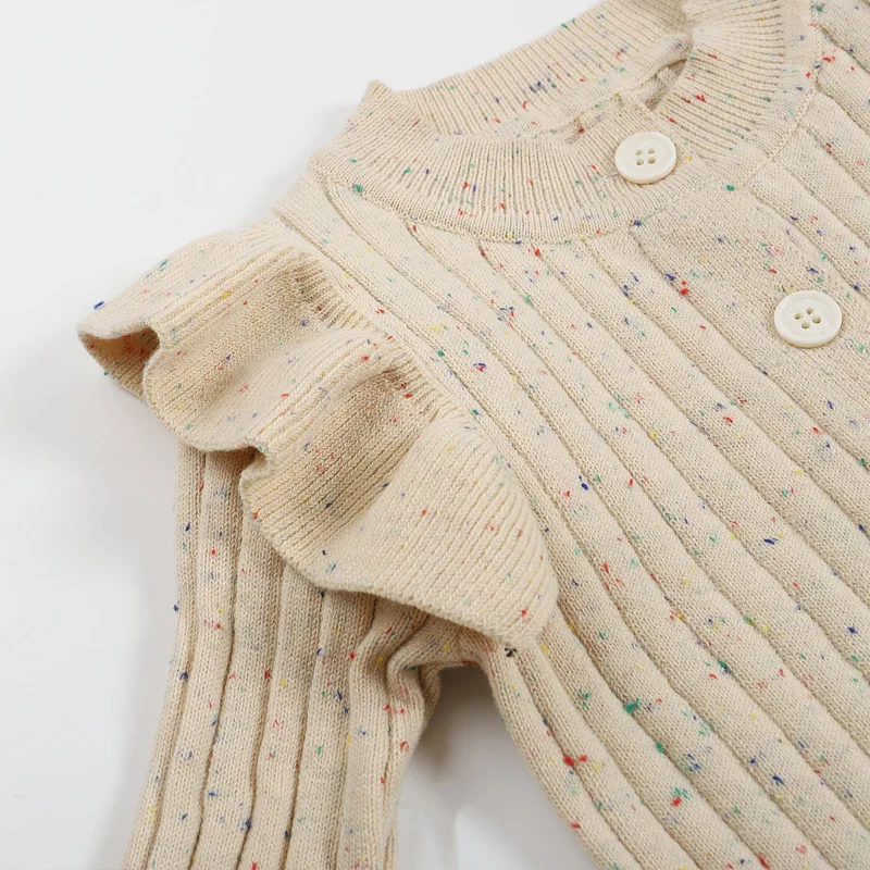 CherubKnit gebreid babypakje details - Milo & Moon