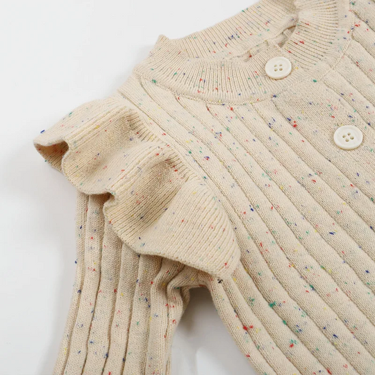 CherubKnit gebreid babypakje details - Milo & Moon