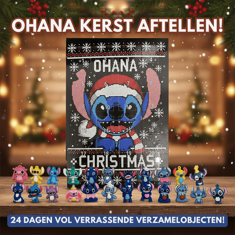 Milo & Moon - Stitch Kerst Adventskalender 2025 - Limited edition