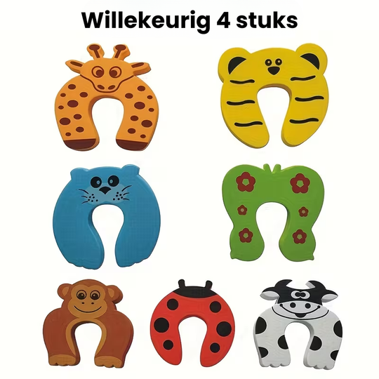 SafeSnap™ – 1/2/4 stuks Cartoon Anti-Collision Deurbeschermer