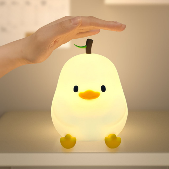 DuckGlow – Siliconen Eend Nachtlamp met Touchbediening