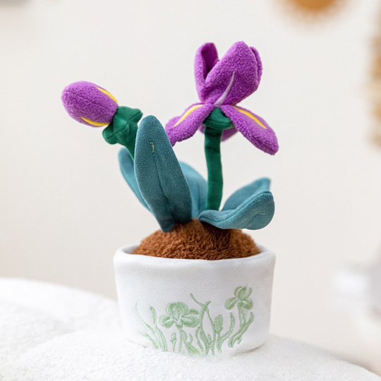 BloomFriends – Pluche Bloemen in Decoratieve Pot