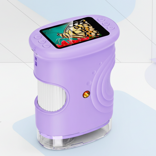 MicroScout – Handheld Microscoop met Vergroting en Scherm