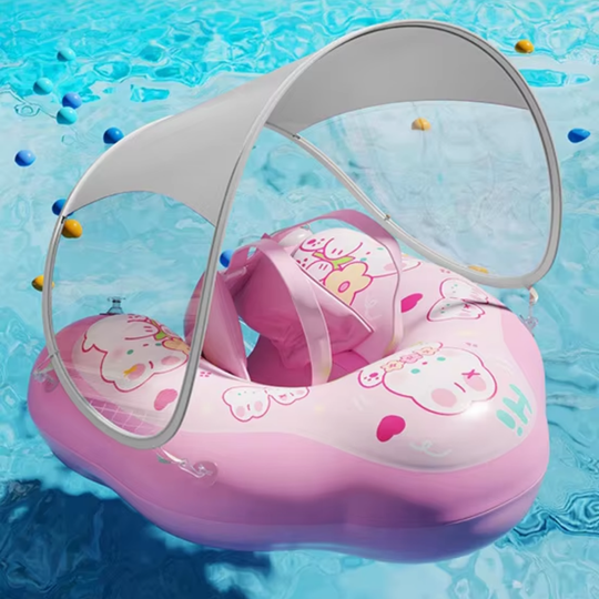 SunnyFloat – Baby Zwemband met Zonnedak