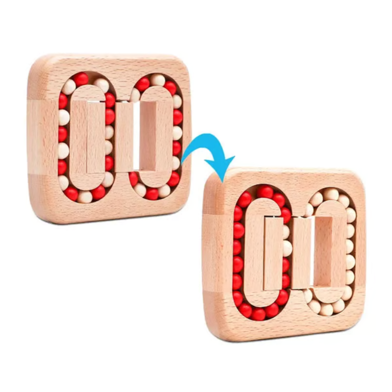 TwistMaze™ – Houten Draaipuzzel voor Kinderen en Volwassenen