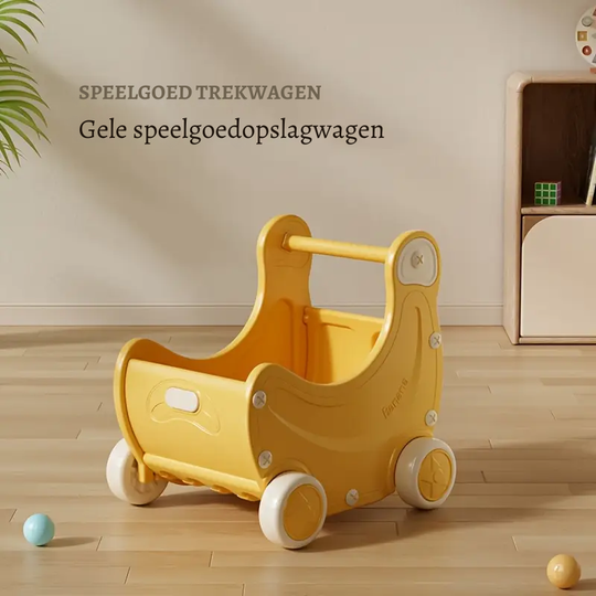 PlayTrolley™ – Kinder Speelgoedkar – Multifunctioneel & Duurzaam