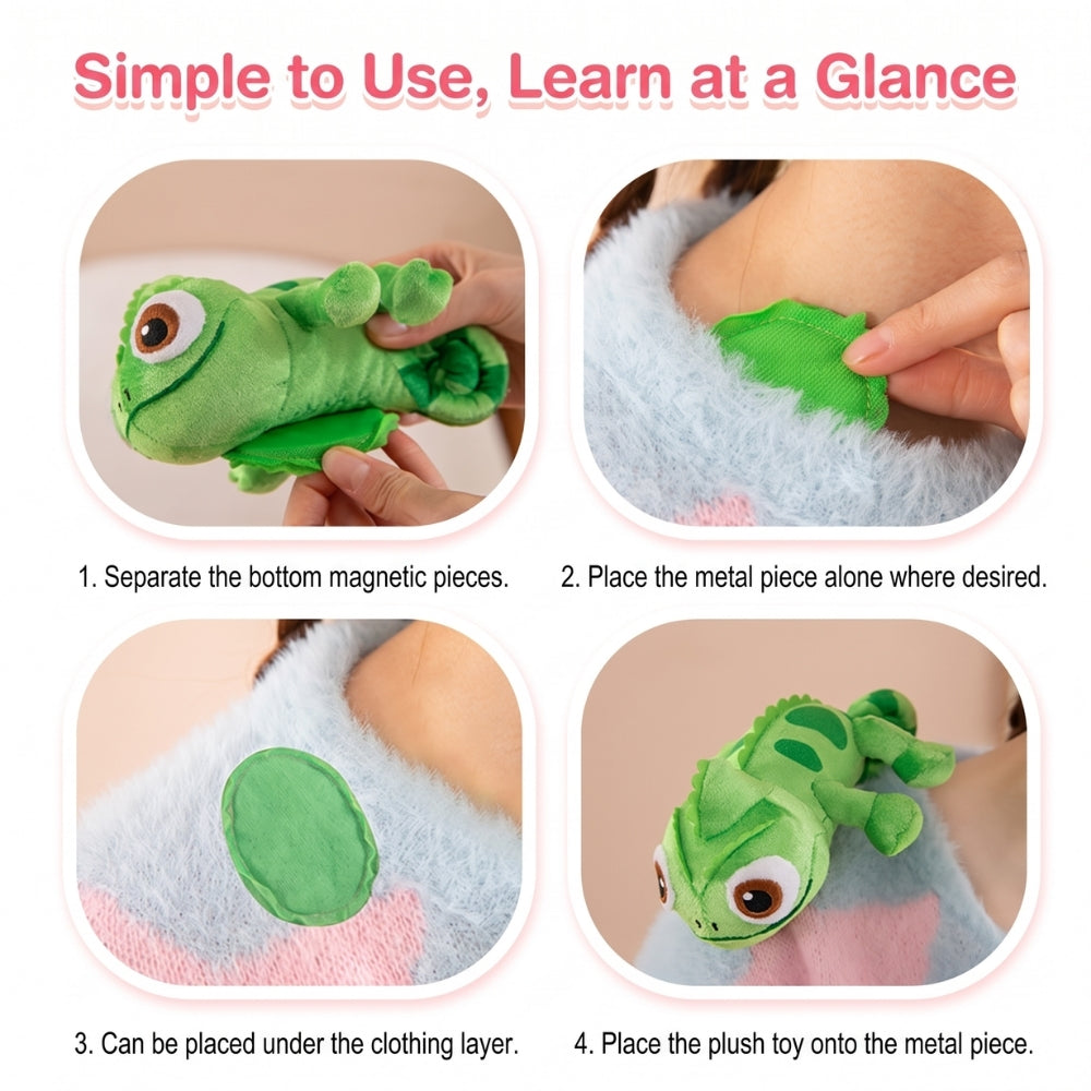 ChameleonPal – Magnetische Kameleon Knuffel