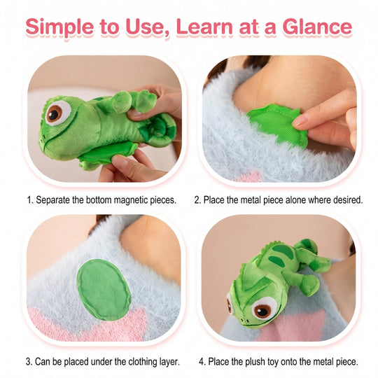 ChameleonPal – Magnetische Kameleon Knuffel