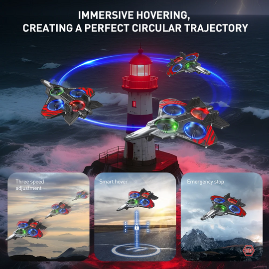 SkyLoop RC stunt vliegtuig met licht - Milo & Moon