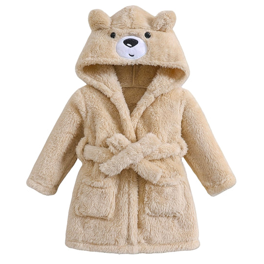 CuddleBear™ – Kinder Badjas met Capuchon – Zacht & Warm