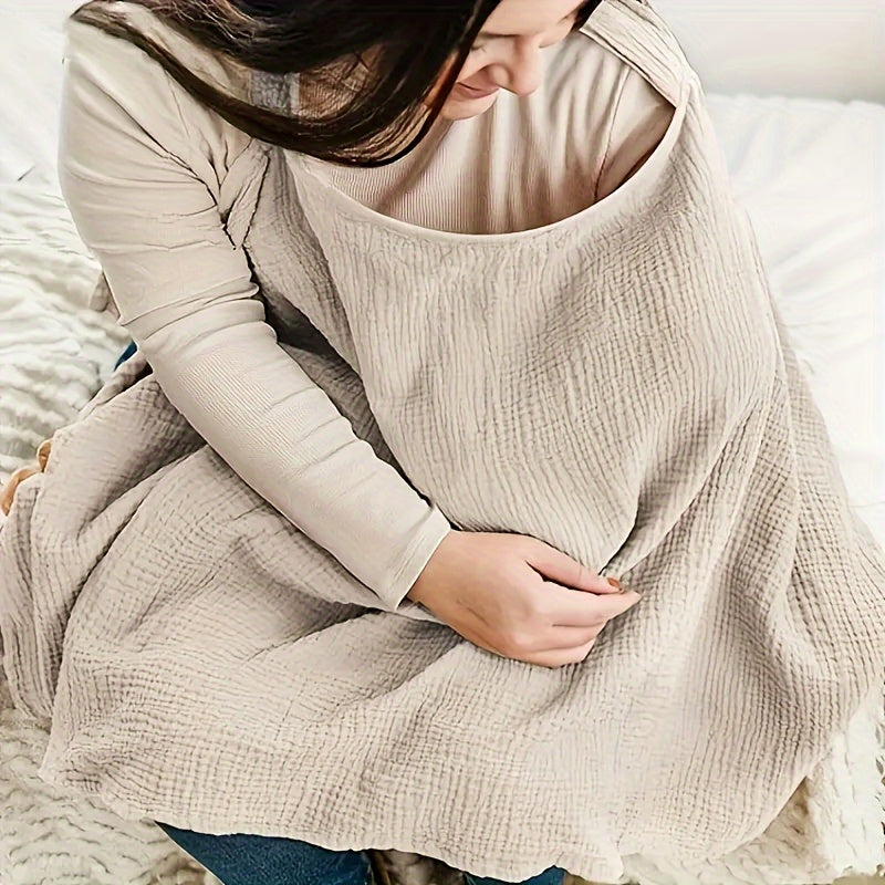 Ademend & Comfortabel Borstvoedingssjaal Katoen – NurtureCover™