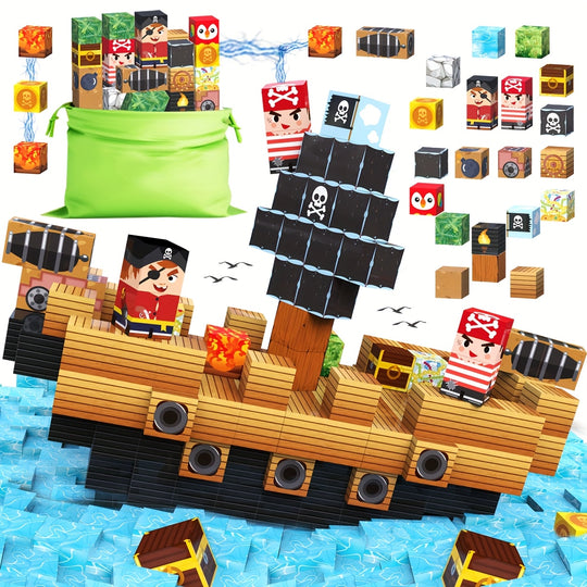 MagnetoBuild™ – Magnetische Bouwstenen Set – Educatief STEM Speelgoed