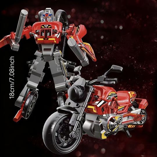 MechaMoto™ – Motorfiets & Robot Modelset