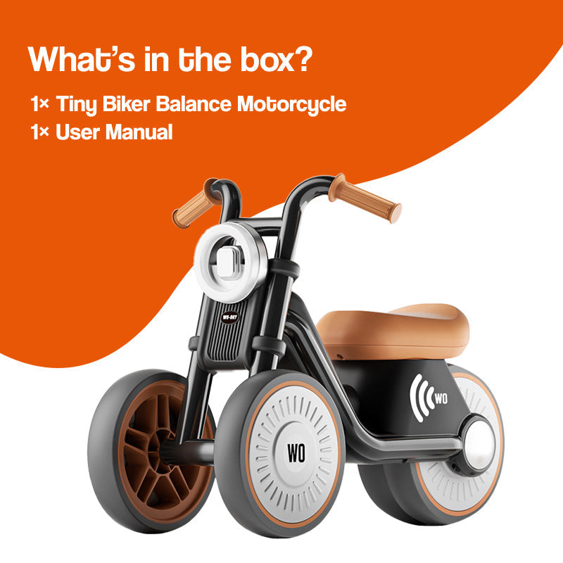MiniRider motor loopfiets – Mokabruin