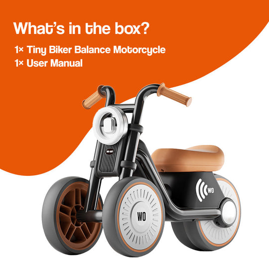 MiniRider motor loopfiets – Mokabruin