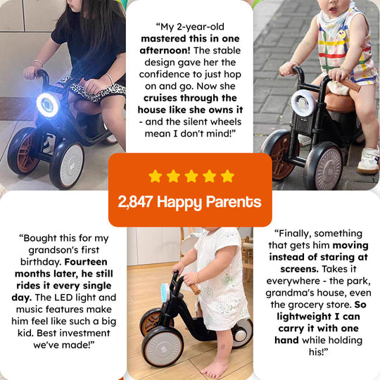 MiniRider motor loopfiets voor kinderen – speelplezier 3