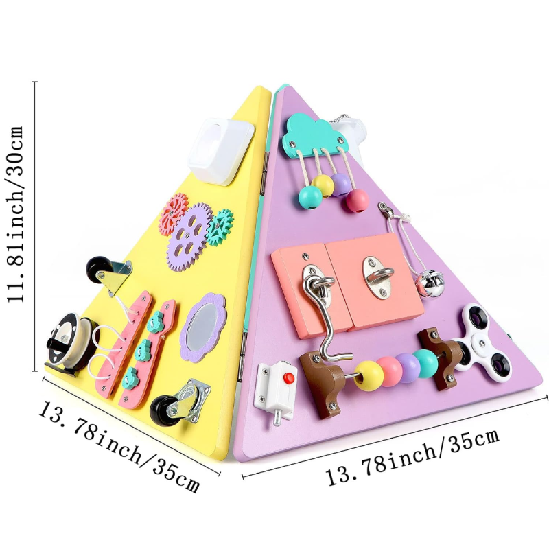 SensePyramid™ – Montessori Piramide Busy Board