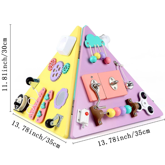 SensePyramid™ – Montessori Piramide Busy Board