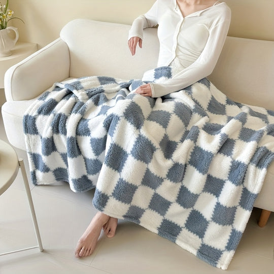 PlaidEase™ – Zachte Flanellen Plaid Deken