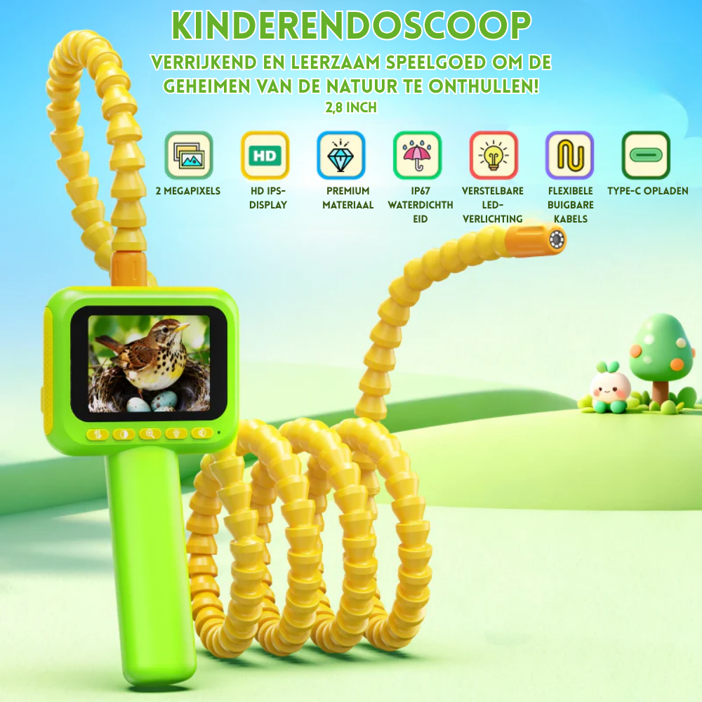 Speurder – Borescoopcamera voor Kinderen – Educatieve Inspectiecamera