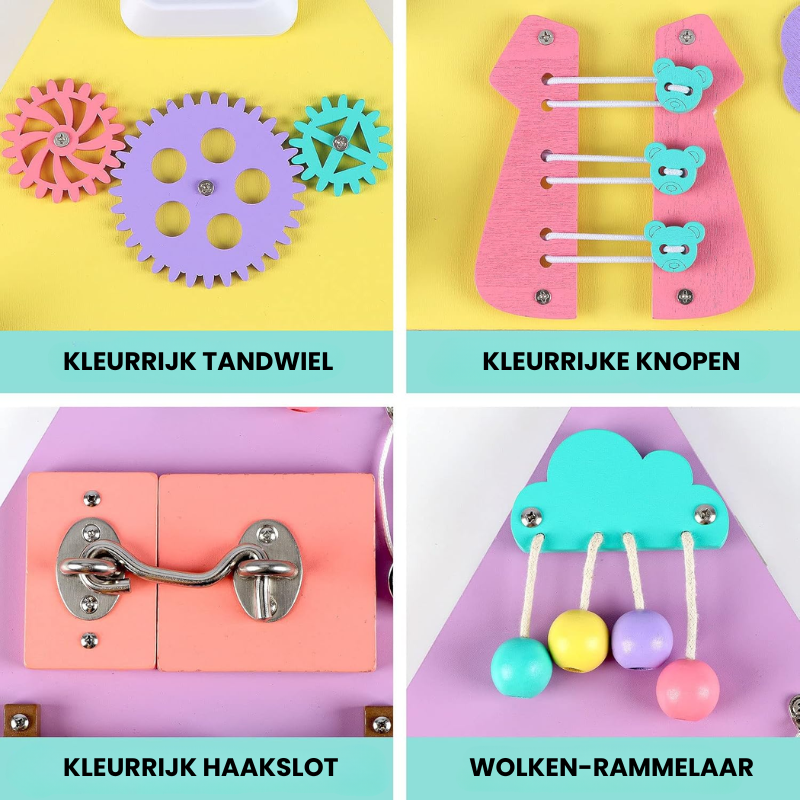 SensePyramid™ – Montessori Piramide Busy Board