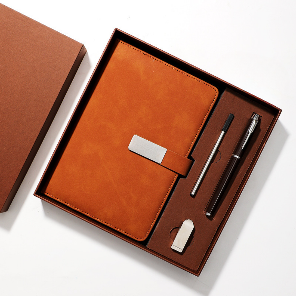 ModernLedger – A5 Business Notitieboek Cadeauset