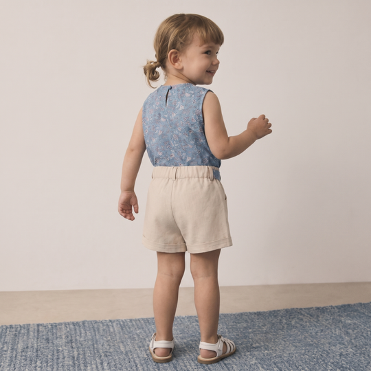 FloralEase – Verstelbare Set met Bloemenprint