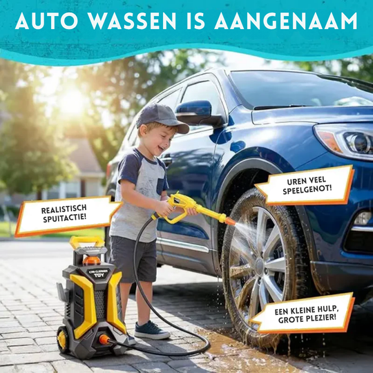AutoSpa – Kinder Autowas Speelgoed – Wasstraat Speelset met Water
