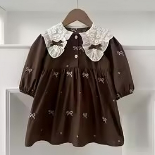 VintageLace – Set met Kanten Kraag