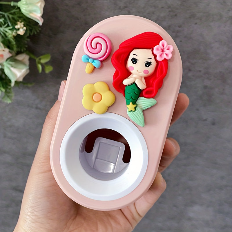 SmilePress™ – Automatische Cartoon Tandpastadispenser – Zonder Boren Wandhouder