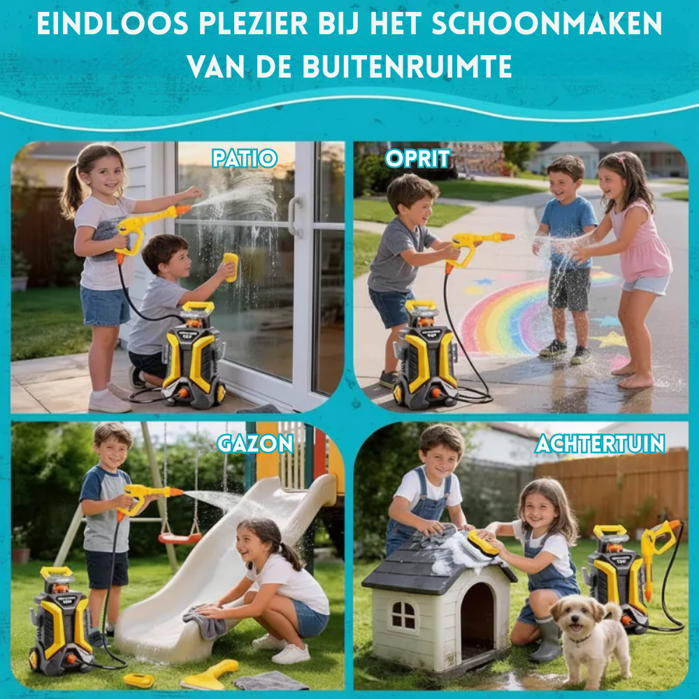AutoSpa – Kinder Autowas Speelgoed – Wasstraat Speelset met Water