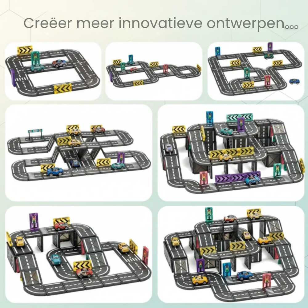 MagnaDrive – Magnetische Tegels Autoset