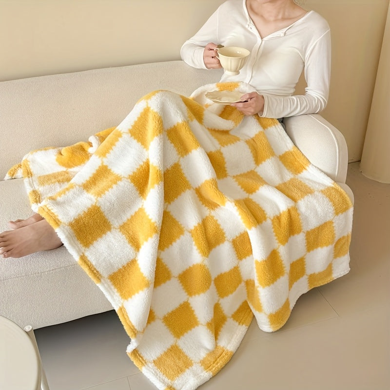 PlaidEase™ – Zachte Flanellen Plaid Deken