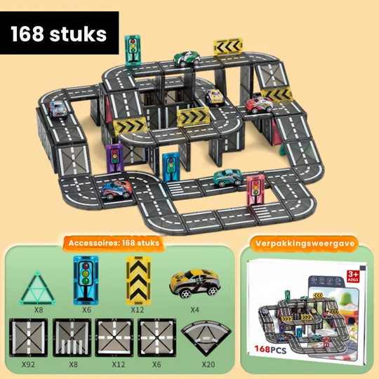 MagnaDrive – Magnetische Tegels Autoset